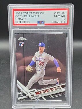 2017 Topps Chrome Update - Rookie Debut Cody Bellinger #HMT99 (RC)